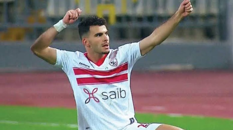 لاعب الزمالك الحالى أحمد زيزو