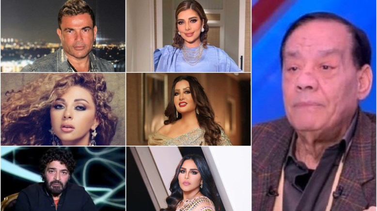 فنانين دخل معهم حلمي بكر في معارك