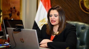 السفيرة سها جندي وزيرة الدولة للهجرة