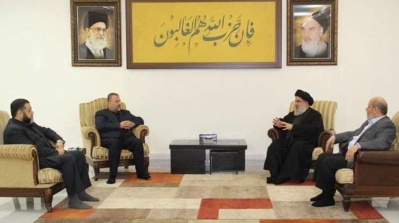 اللقاء الأخير بين نصر الله وصالح العاروري في بيروت