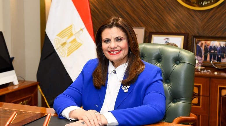 السفيرة سها جندي وزيرة الهجرة