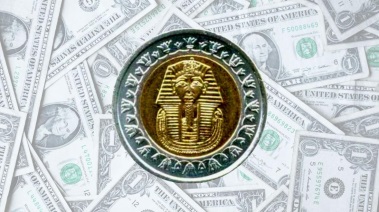 جنيه مصري ودولارات أمريكية