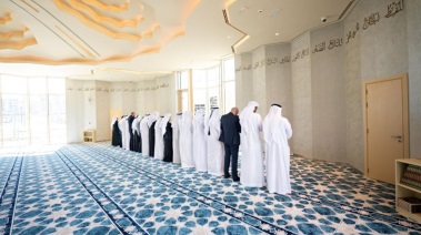 مسجد الاستدامة بمدينة مصدر الإماراتية 