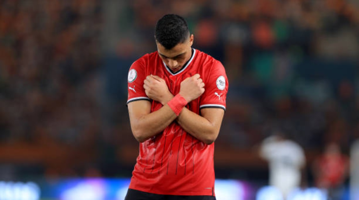 مصطفى محمد مهاجم منتخب مصر