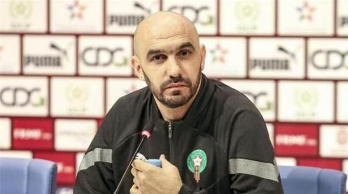 المدير الفني لمنتخب المغرب وليد الركراكي