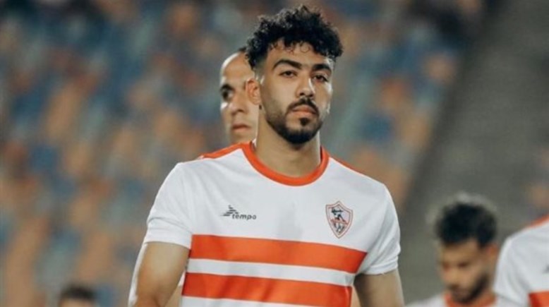 مصطفى الزناري مدافع الزمالك  