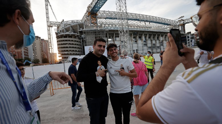 الشيف بوراك مع نجوم الدوري الإسباني