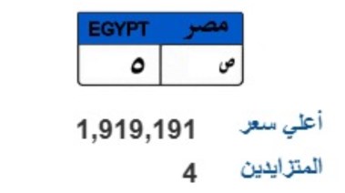 لوحة مرورية مميزة 