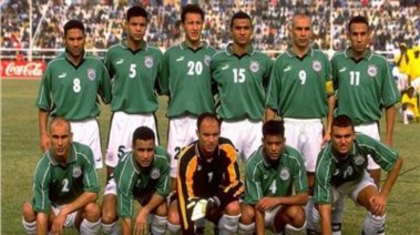 مباراة مصر وبوركينا فاسو بالزي الاحتياطي للمنتخب 2000.. أرشيفية