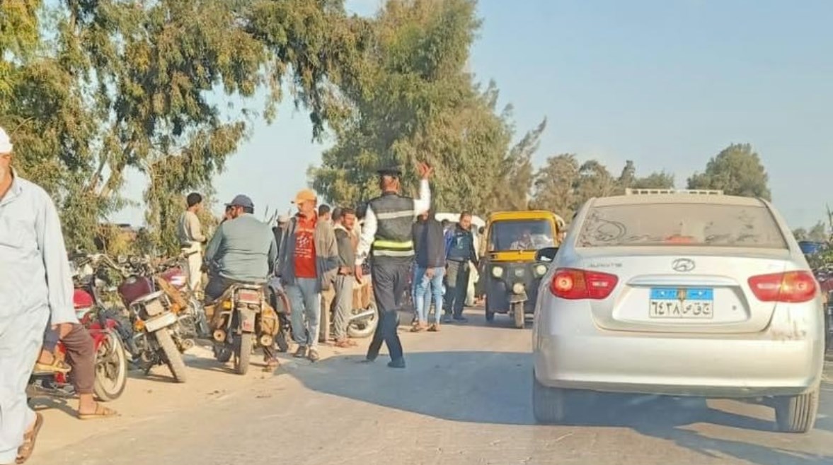 حادث انقلاب سيارة في الدقهلية اليوم