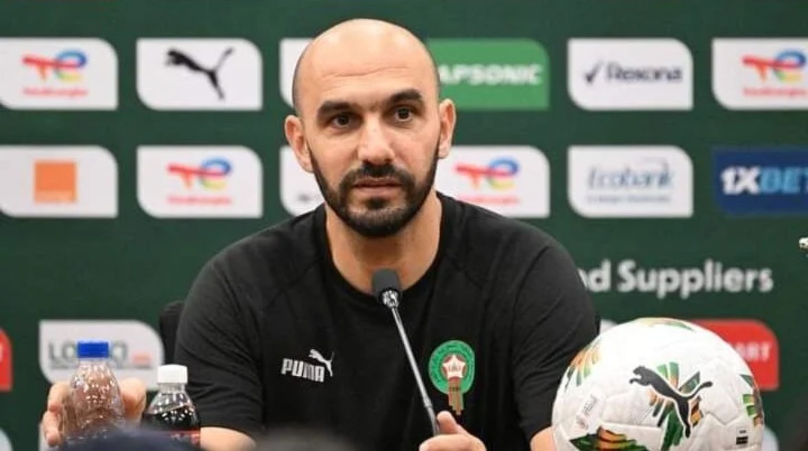 المدير الفني لمنتخب المغرب، وليد الركراكي