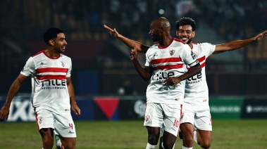 لاعبو فريق الزمالك