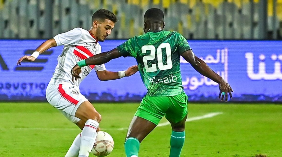 الزمالك ضد المصري