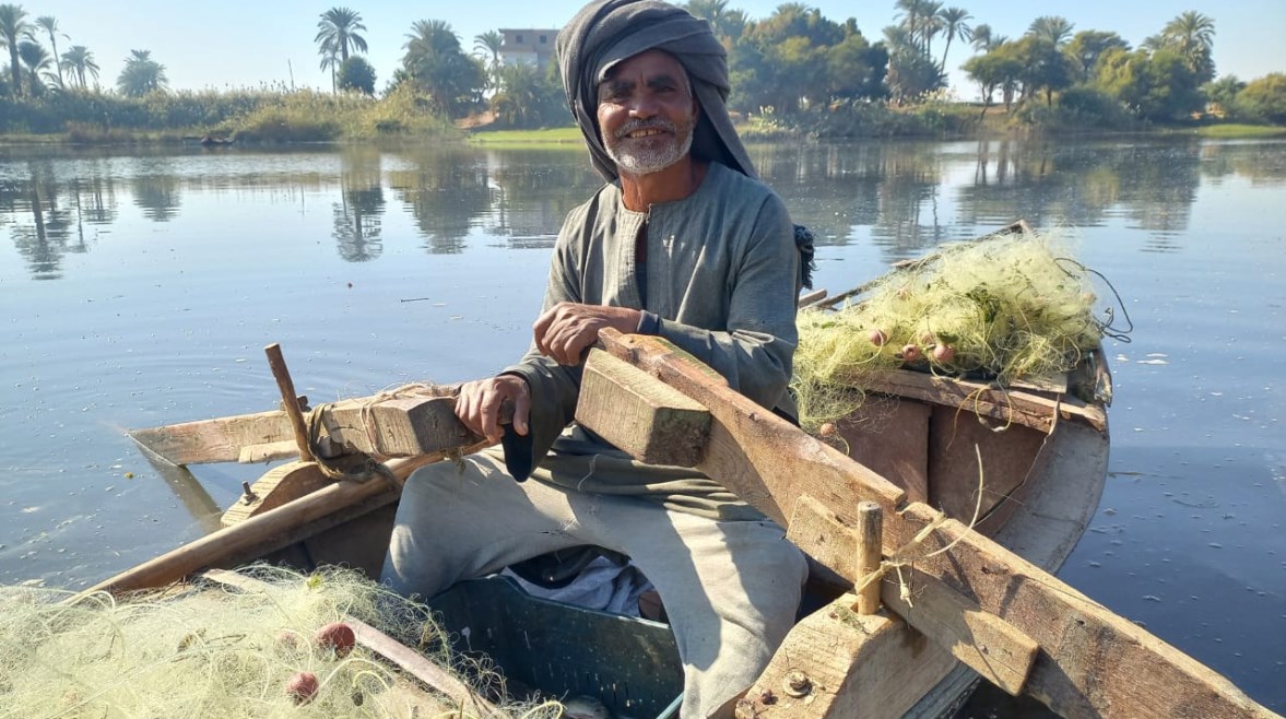 عرابي صياد بقنا تصوير أسماء عطا 