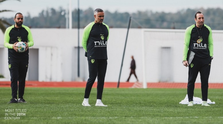 الجهاز الفني لنادي الزمالك 