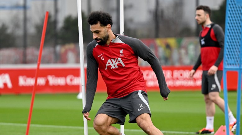 اللاعب محمد صلاح