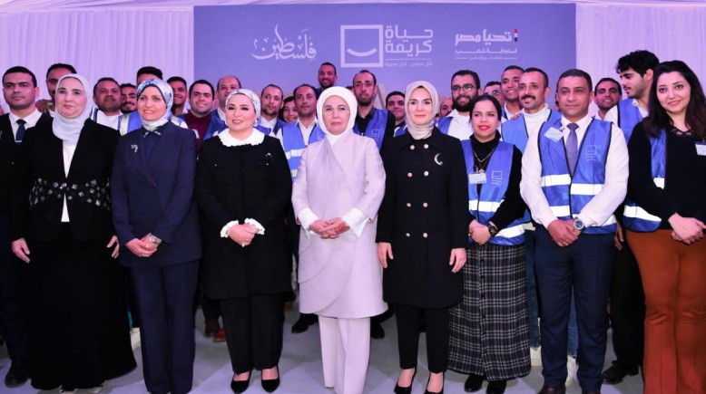 زوجة الرئيس عبدالفتاح السيسي وزوجة الرئيس التركي