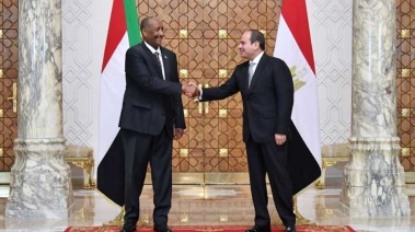 الرئيس السيسي يلتقي عبد الفتاح البرهان