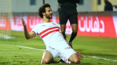 محمود علاء لاعب الزمالك 