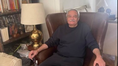 هشام قاسم بعد الإفراج عنه 