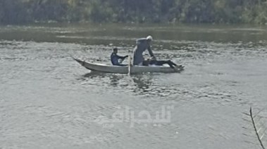 انتشال جثامين المفقودين بمعدية منشاة القناطر