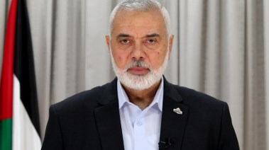 رئيس المكتب السياسي لحركة المقاومة الإسلامية حماس إسماعيل هنية