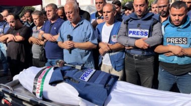 استشهاد صحفيين فلسطينيين