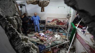 الجثث في مستشفيات غزة