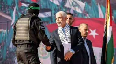 القائد بحركة حماس يحيى السنوار