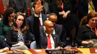 مندوب الولايات المتحدة الأمريكية في مجلس الأمن