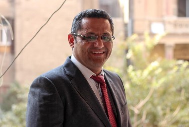نقيب الصحفيين خالد البلشي 