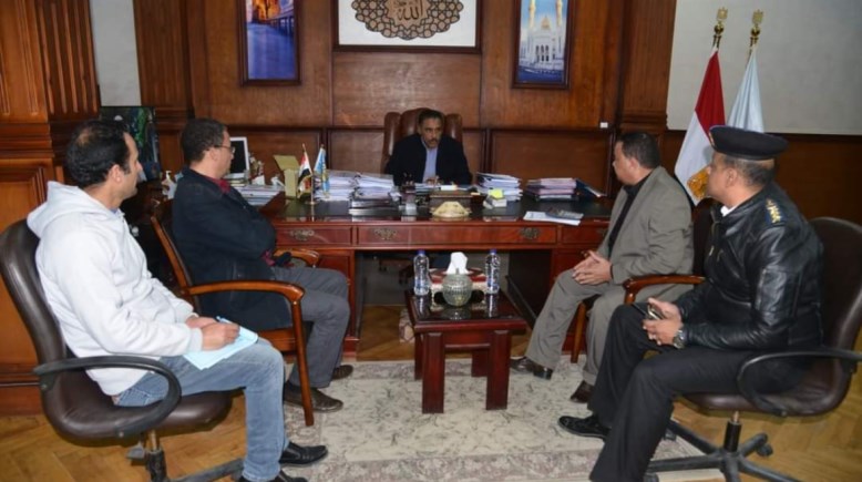 اجتماع للمسؤولين بمحافظة مطروح  اجتماع للمسؤولين بمحافظة مطروح