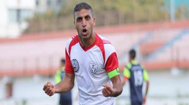 الشهيد محمد بركات لاعب المنتخب الفلسطيني