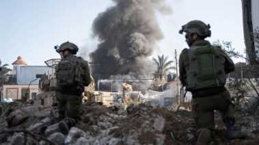 جنود جيش الاحتلال الإسرائيلي في قطاع غزة