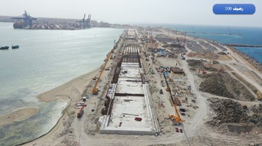 أعمال تطوير ميناء الإسكندرية 
