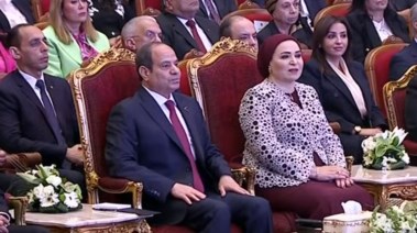 الرئيس عبدالفتاح السيسي والسيدة قرينته