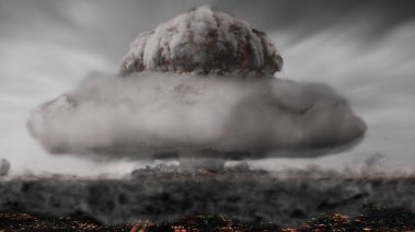 انفجار نووي (صورة تخيلية)