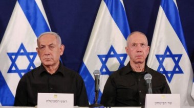 وزير الدفاع يوآف جالانت، ورئيس الوزراء  بنيامين نتنياهو