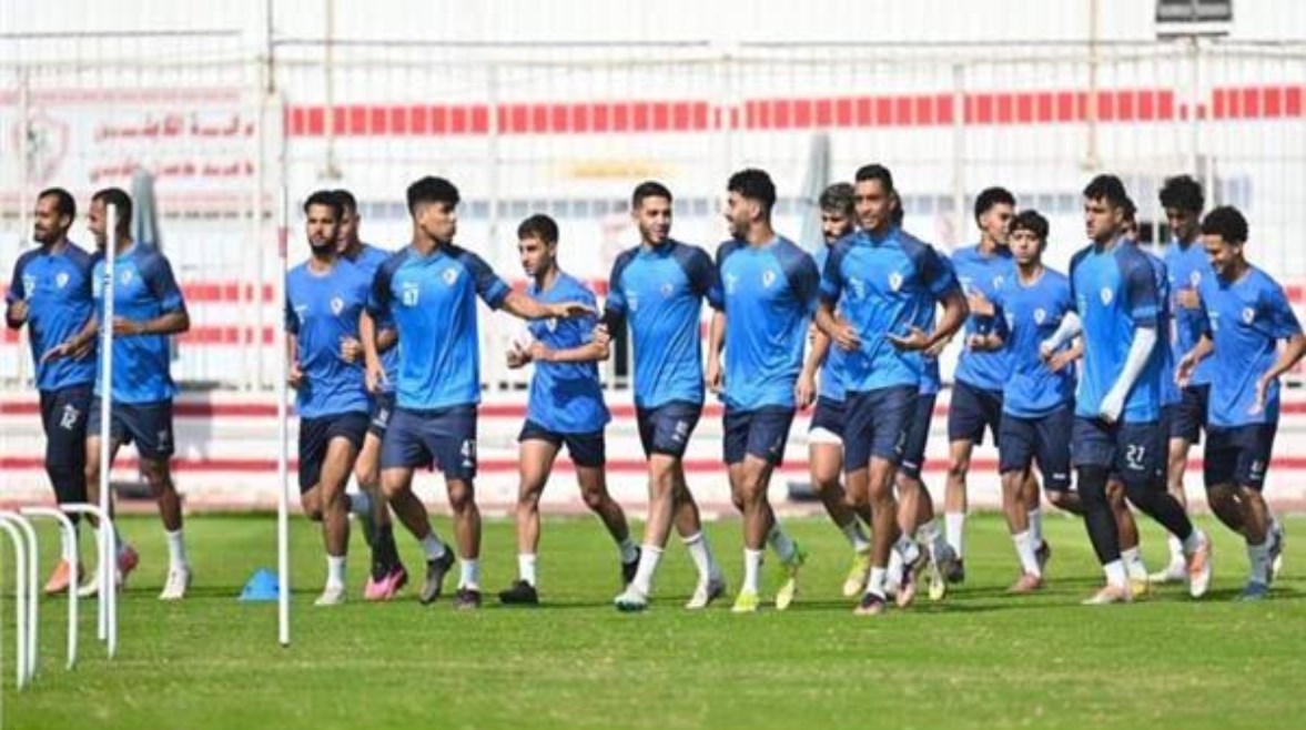 استعدادات فريق الزمالك لمباراة الجونة