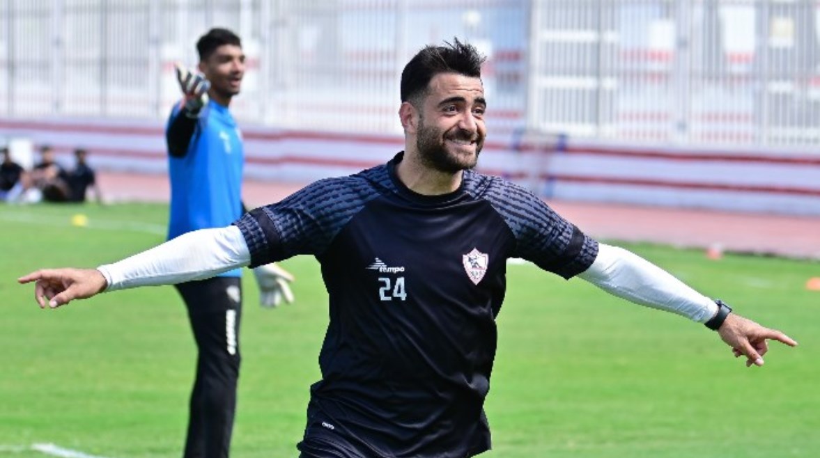 حمزة المثلوثي لاعب الزمالك 