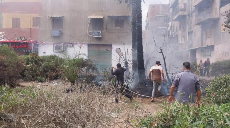 حريق الزاوية الحمراء