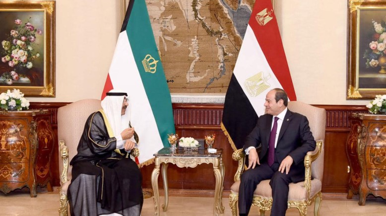 الرئيس السيسي وأمير الكويت