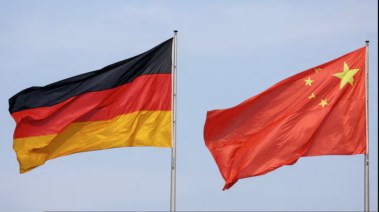 علم الصين وألمانيا