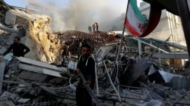 القصف الإسرائيلي على مبنى القنصلية الإيرانية في دمشق
