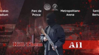 الصورة التي نشرها تنظيم داعش وفقا لصحيفة ألاس ألسبانية