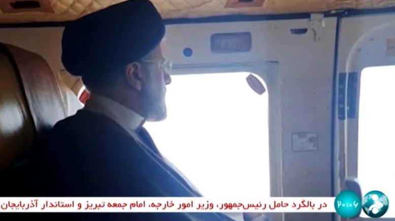 تحطم الطائرة التي كانت تقل الرئيس الإيراني
