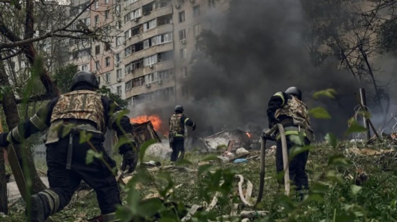 مشهد من حرب أوكرانيا 