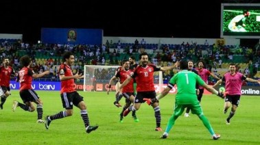 مباراة سابقة بين مصر وبوركينا فاسو