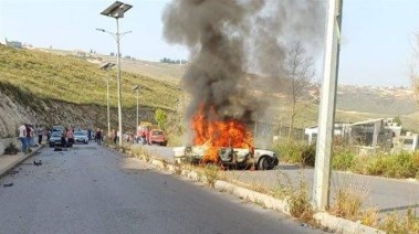 استهداف سيارة في جنوب لبنان