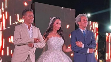 ياسر الزيات وابنته إليزا